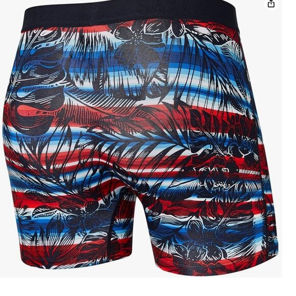 SAXX ULTRA Boxer Briefs with Fly “Havana Cabana" - Picture 2 of 4